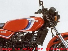 Fit For YAMAHA Rd350Lc Orange Painted Fuel Tank 1980-81 With Cap & Key