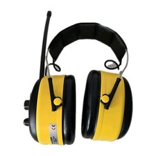 Peltor AO Safety Work Tunes AM/FM Cushioned Headphones Yellow Tested Work 
