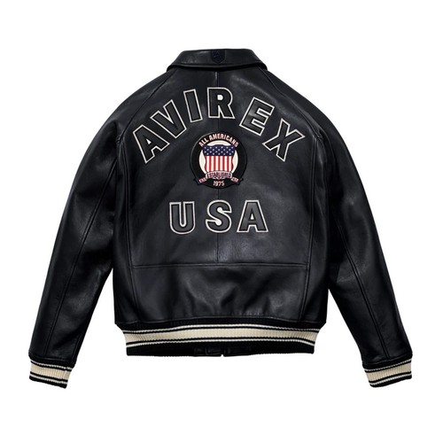 Black avirex men real - black,