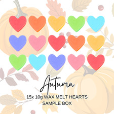 NEWEST SCENTS | Autumn Themed | Ultimate 15pc 10g Wax Melt Sample Box | 150g Wax