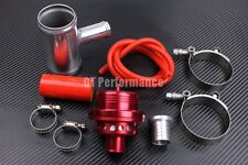 Dump Valve Double Pistons + Mounting Kit RED