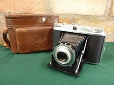 vintage Agfa Isolette II 120 folding camera Apotar 1:4.5 85mm lens #3
