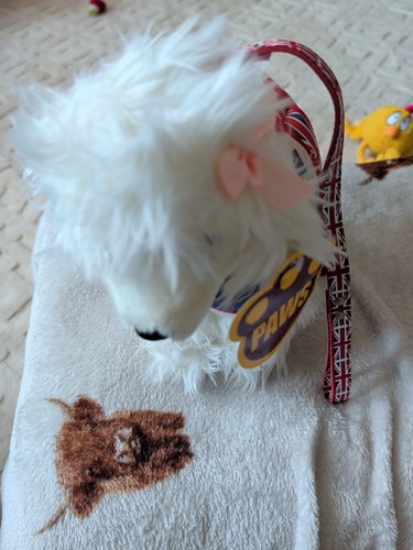Vintage paws plush poodle dog - vintage,