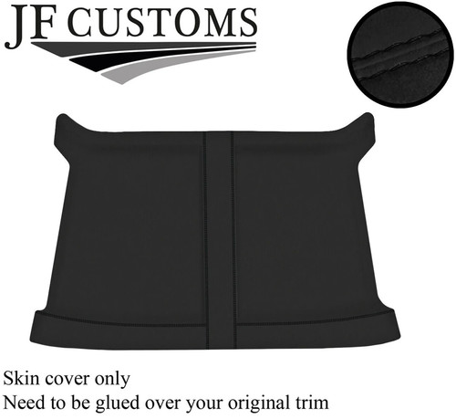Black stitch rear roof - black,