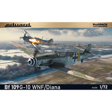 Eduard 70164 Messerschmitt Bf-109G-10 WNF/Diana ProfiPACK 1:72 Model Kit
