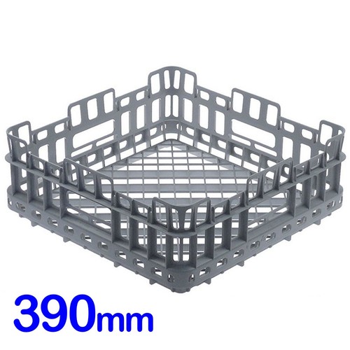 Square open glass rack - square,