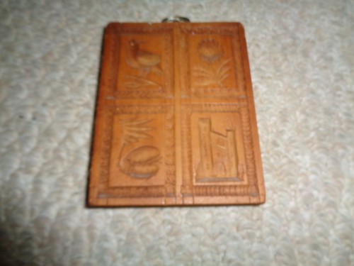 Original hand carved butter