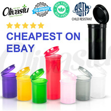 Pop Tops Bottles Tubs Stash Containers Smell Proof Medical Grade High Quality