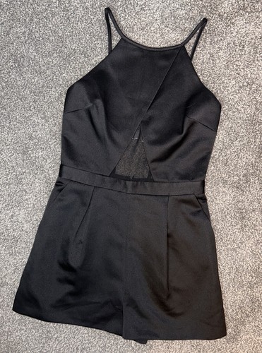 Bnwt topshop black satin - topshop, mesh