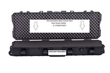 Replacement Foam for Rifle Hard Gun Case -Wave and pick and pluck - 1 Set