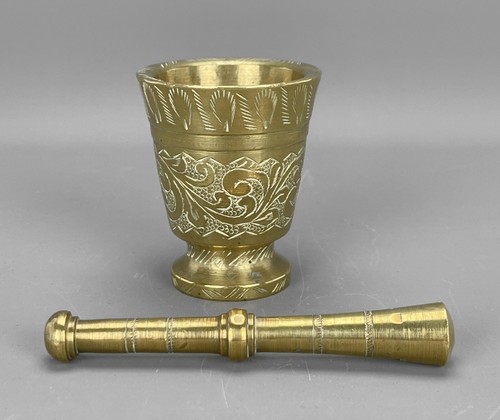 Vintage small bronze pestle - small,
