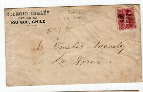 Chile 1894 saltpeter office - chile, la