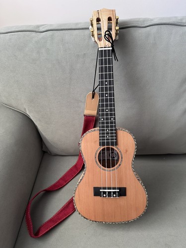 Spalted maple concert ukulele - concert,