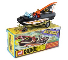 Corgi Bat Boat and Trailer