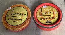 2 Vintage 1930s Leichner Blending Powder Theatrical Make Up 