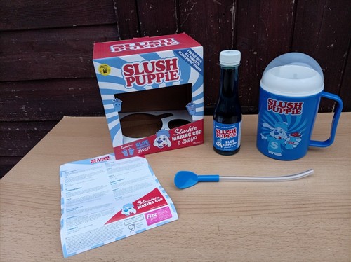 Blue raspberry slush puppie - slush,