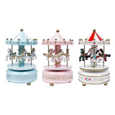 Plastic Carousel 4 Horse