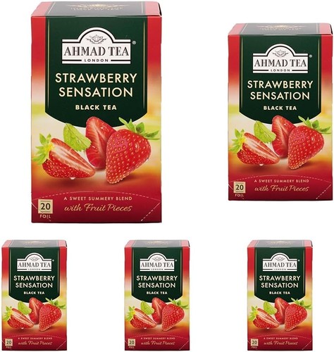 Ahmad tea strawberry sensation - tea,