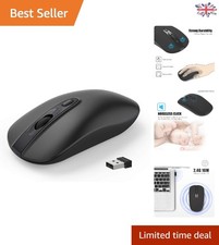 Silent Wireless Mouse with USB