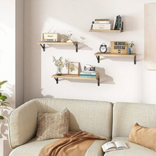 4Pcs/set Floating Shelves Wall