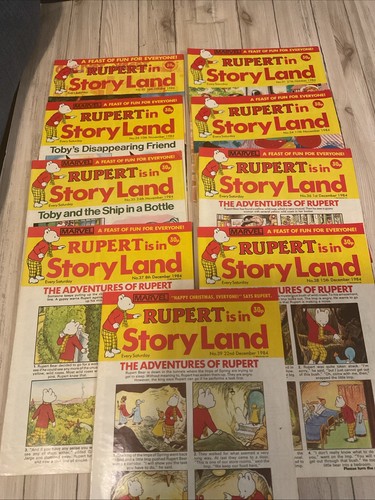 Vintage rupert story land - story,