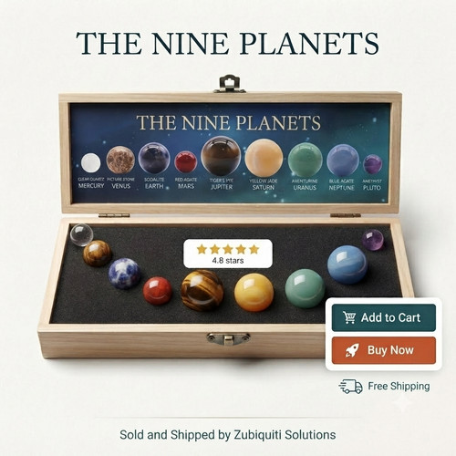 Solar system natural crystal - solar,