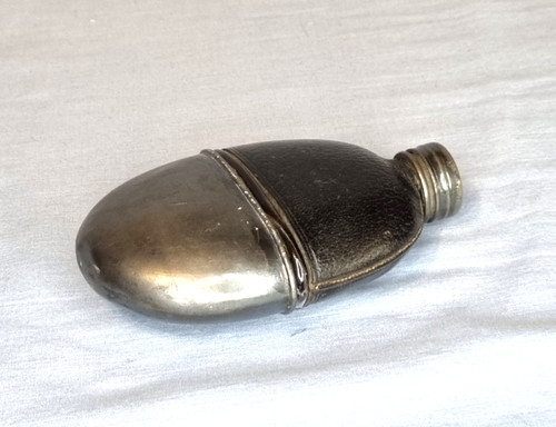 Vintage glass leather clad - vintage,