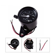 Universal Motorcycle Dual Odometer Speedometer Speedo Meter Gauge Motorbike AP
