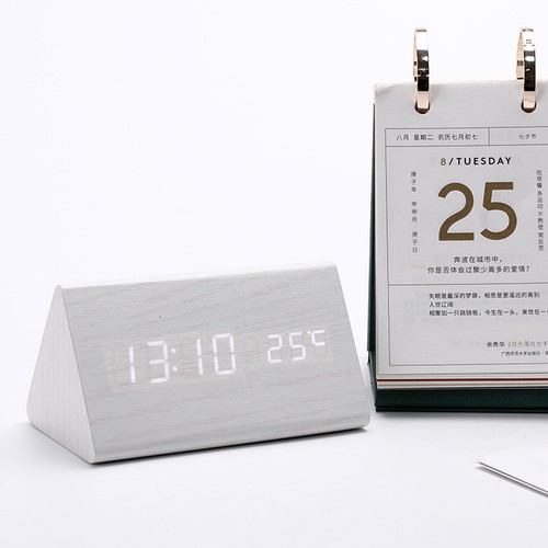 Bedside wooden digital - bedside, alarm