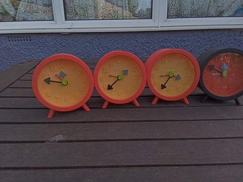 Newgate alarm clocks each - clocks,