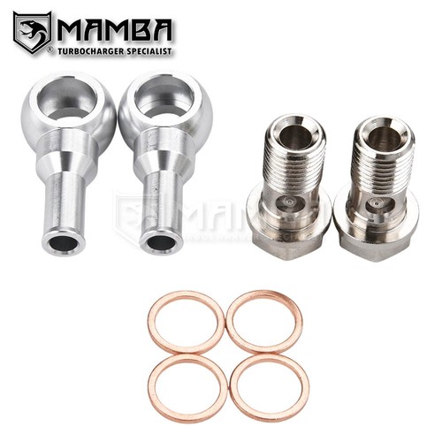 Turbo water banjo bolt pipe - turbo,