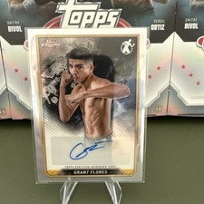Topps Chrome Boxing 2024 Grant Flores Chrome Autograph CBA-GFS