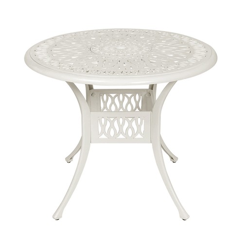 91cm round garden table cast - round,