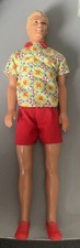Mattel Ken Barbie Doll Vintage  Blond Hair Blue Eyes Summer Clothes 1991/1968
