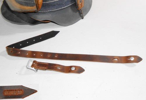 Chinstrap german helmet - german,