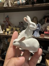 Vintage Rabbit Figures