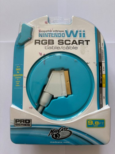Wii rgb scart cable - -, used