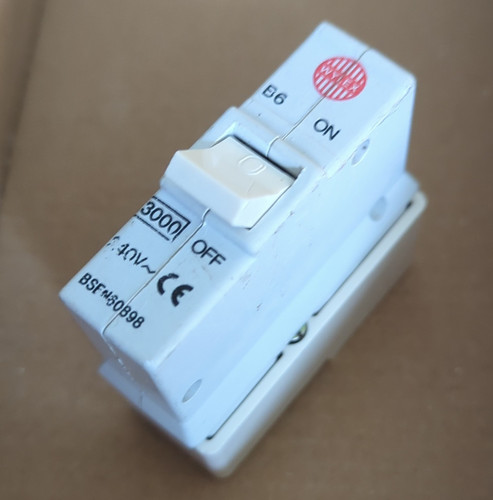 Wylex type 1 pole - b6, b