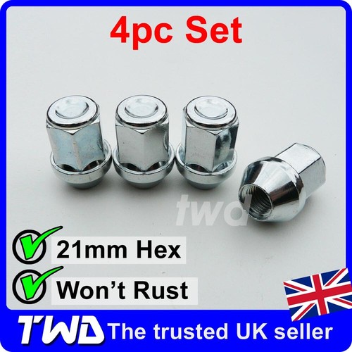 Alloy wheel nuts for nissan - 4x,