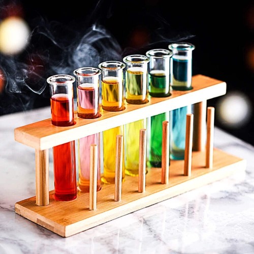 Test tube shot glasses with - tube,