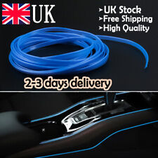 5M/Roll Blue Car Auto Interior Exterior Decor Edge Moulding Trim Strip Line UK