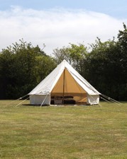 5M Bushcraft Traditional Bell Tent with 100% Cotton Canvas