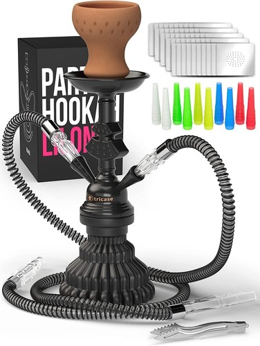 Portable shisha pipe set - portable,