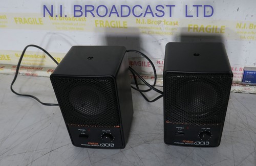 Pair fostex 6301b - of,