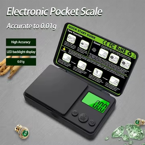 Digital scales 01g 500g - digital, 0.01g