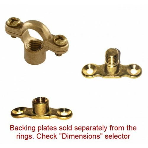 Brass munsen ring pipe clamp - munsen,