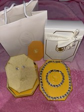 SWAROVSKI ARIANA GRANDE Edition Heart Tennis Necklace Bracelet & Earrings SET!