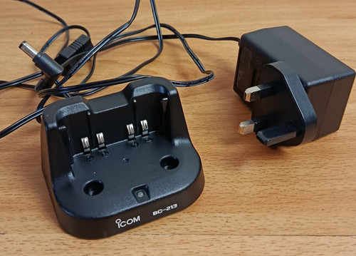 Icom 213 battery charger - bc-213, +