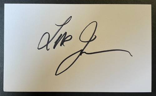 Joan collins signed - signed, autograph