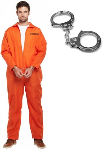 Prisoner costume men - prisoner,